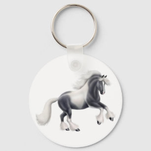 Porte-clés Porte - clé gitan de cheval de peinture