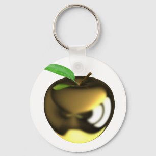 Porte-clés Porte - clé Gold Apple