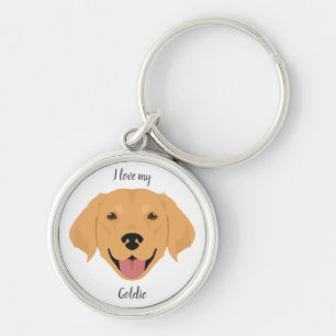 Porte-clés Porte - clé Golden Retriever