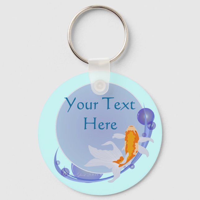 Porte-clés Porte - clé Goldfish (Recto)