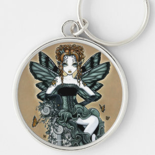 Porte-clés Porte - clé gothique de fée de papillon de couture