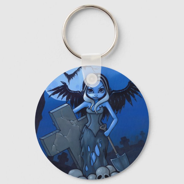 Porte-clés porte - clé "Gravedigger" (Recto)