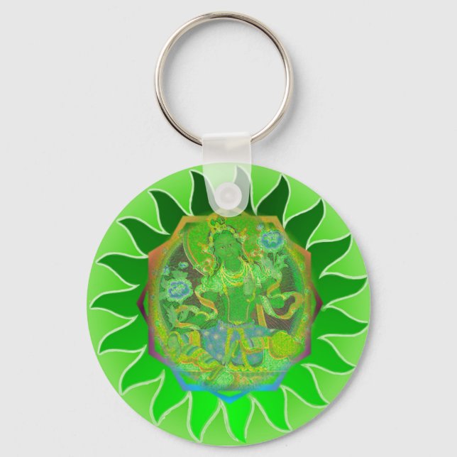 Porte-clés Porte - clé Green Tara (Recto)