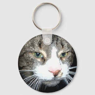 Porte-clés Porte - clé Grey Tabby