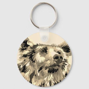 Porte-clés Porte - clé grizzli