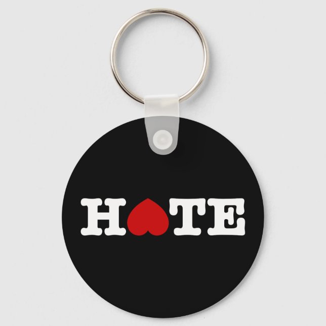 PORTE-CLÉS PORTE - CLÉ HAINE (Recto)