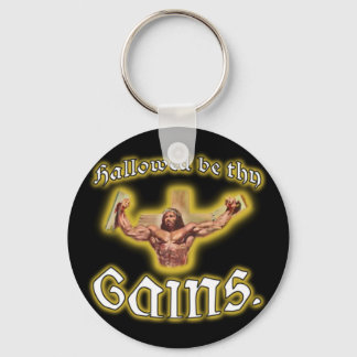 Porte-clés porte - clé "Hallow be thy Gains"