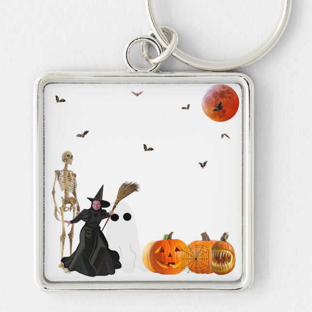 Porte-clés Porte - clé Halloween (Devant)