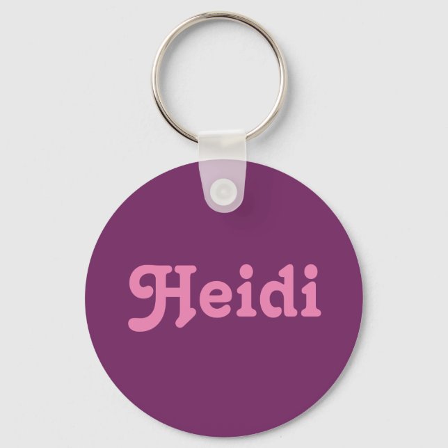 Porte-clés Porte - clé Heidi (Recto)