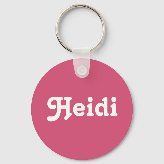 Porte-clés Porte - clé Heidi (Recto)