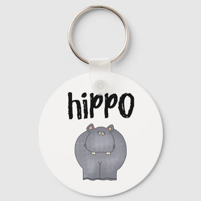 Porte-clés Porte - clé hippo (Recto)