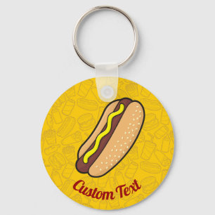 Porte-clés Porte - clé Hotdog