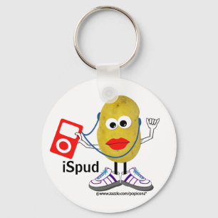 Porte-clés porte - clé humoristique "ispud"