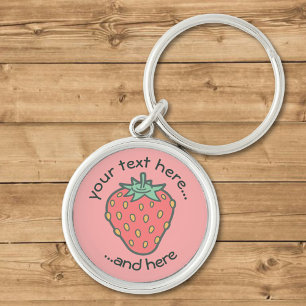 Porte-clés Porte - clé Icône fraise