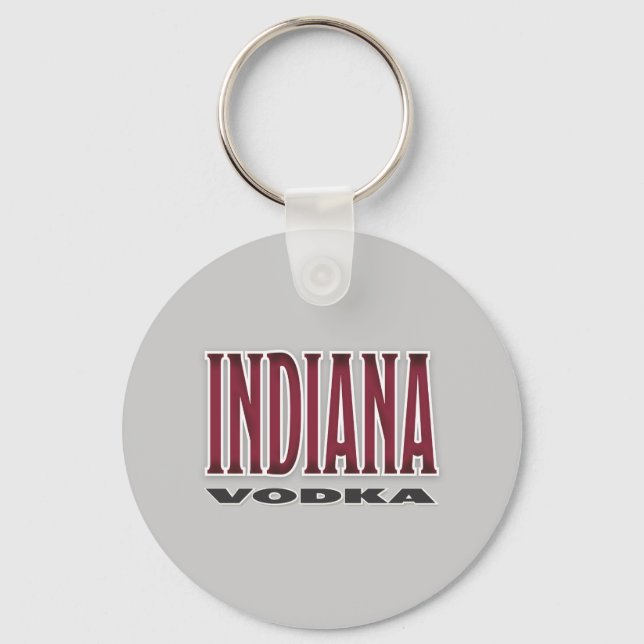 Porte-clés Porte - clé Indiana Vodka (Recto)
