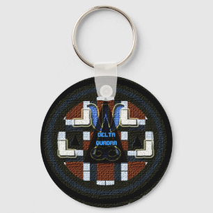 Porte-clés Porte - clé inspiré de la Société Delta Quadra