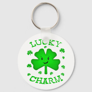 Porte-clés Porte - clé irlandais de trèfle du jour de St