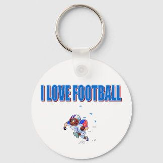 PORTE-CLÉS PORTE - CLÉ - J'AIME LE FOOTBALL