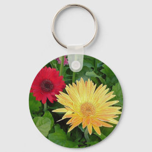 Porte-clés porte - clé jaune