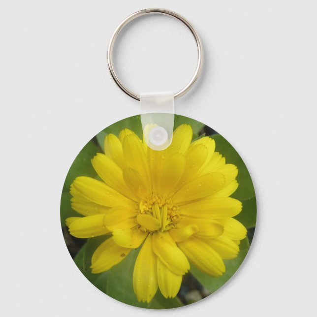 Porte-clés Porte - clé jaune vif Marigold (Recto)