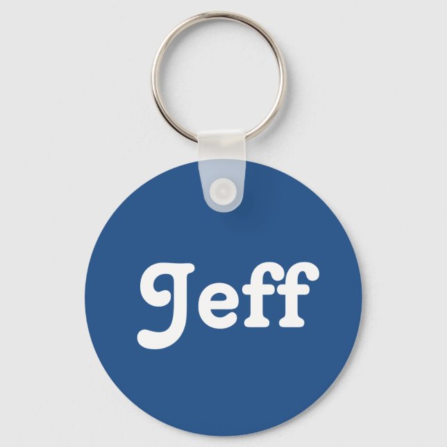 Porte-clés Porte - clé Jeff (Recto)