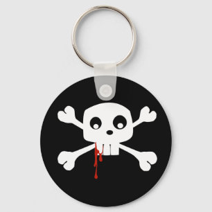 Porte-clés Porte - clé Jolly roger sanglant