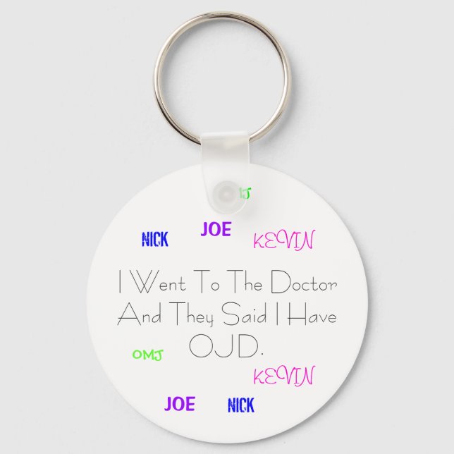 Porte-clés Porte - clé JONAS (Recto)