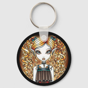 Porte-clés porte - clé "Kayla" Steampunk Fairy Close Up