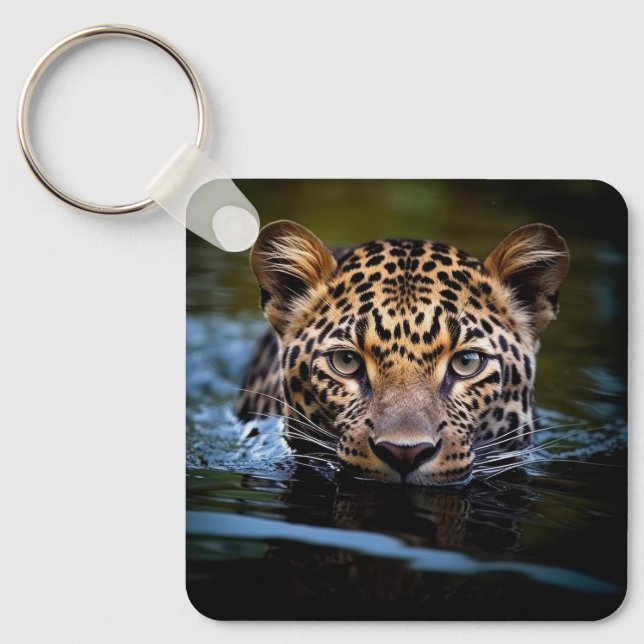 Porte-clés Porte - clé Leopard (Recto)