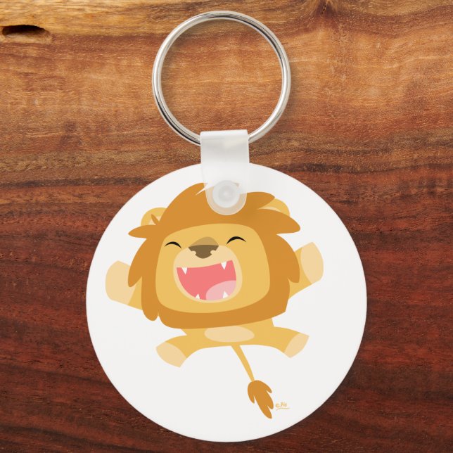 Porte-clés Porte - clé Lion rebondissant (Recto)