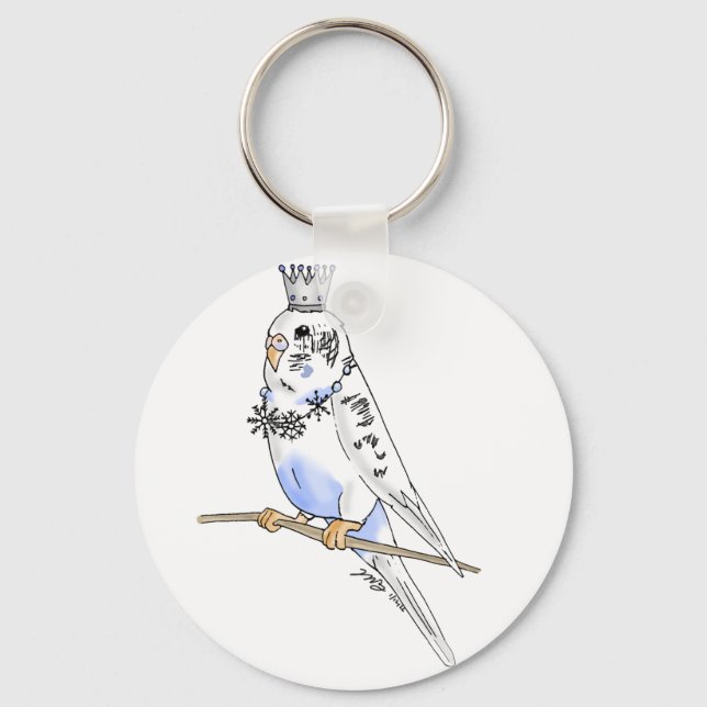 Porte-clés Porte - clé Little Snow Queen Budgie (Recto)