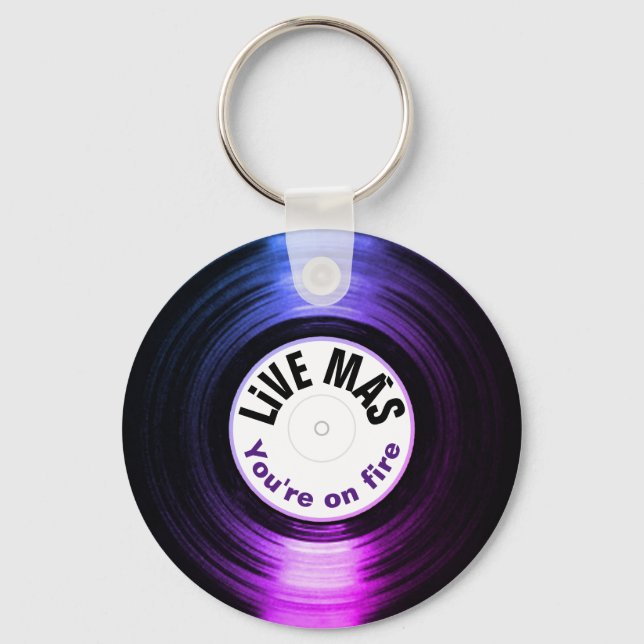 Porte-clés Porte - clé Live Mas 08 (Verso)