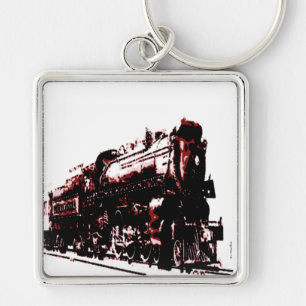Porte-clés Porte - clé Locomotive à vapeur