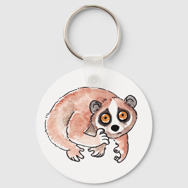 Porte-clés Porte - clé Loris lent (Recto)