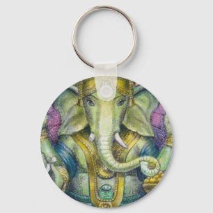 Porte-clés Porte - clé Lotus Ganesha