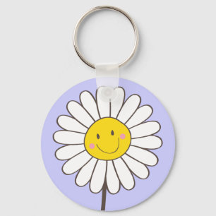 Porte-clés Porte - clé lunatique de sourire heureux de