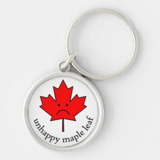 Porte-clés Porte - clé malheureux de feuille d'érable