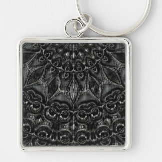 Porte-clés Porte - clé Mandala Charcharbon