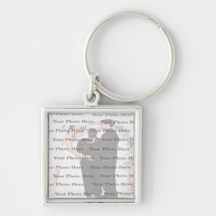 Porte-clés Porte - clé Mariage Carré Silver