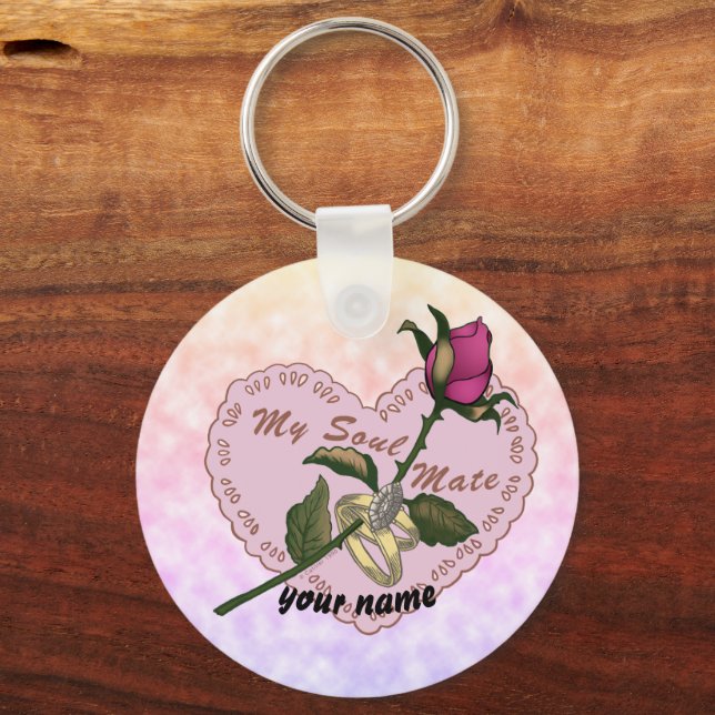 Porte-clés Porte - clé Mariage Soul Mate (Recto)