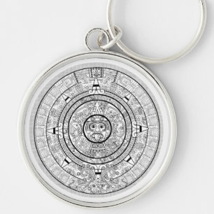 Porte-clés Porte - clé maya de calendrier