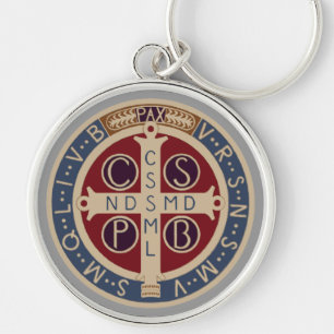 Porte-clés Porte - clé, médaille de St Benoît