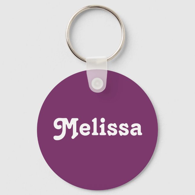 Porte-clés Porte - clé Melissa (Recto)
