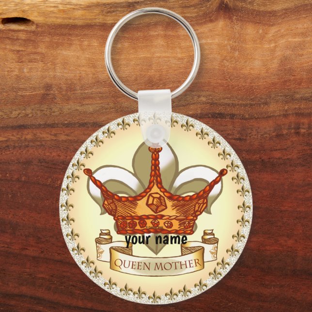 Porte-clés Porte - clé-mère de la reine royale (Recto)