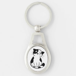 Porte-clés Porte - clé métallique adorable avec conception de