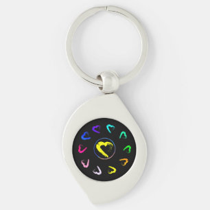Porte-clés Porte - clé métallique Sunheart
