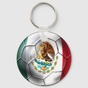 Porte-clés Porte - clé mexicain de ballon de football pour