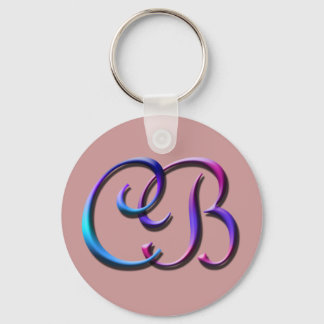 Porte-clés Porte - clé Monogramme CB