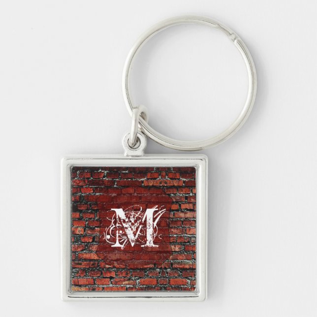 Porte-clés Porte - clé Monogramme Chic Shabby (Devant)