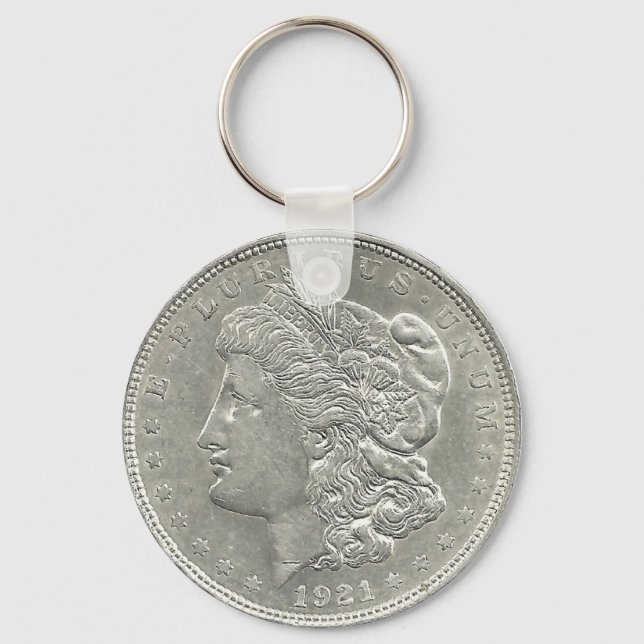Porte-clés porte - clé Morgan Silver Dollar 1921 (Recto)